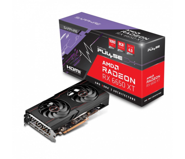 Sapphire Radeon RX 6650 XT PULSE GAMING OC 8GB GDDR6 - 742556 - zdjęcie 7